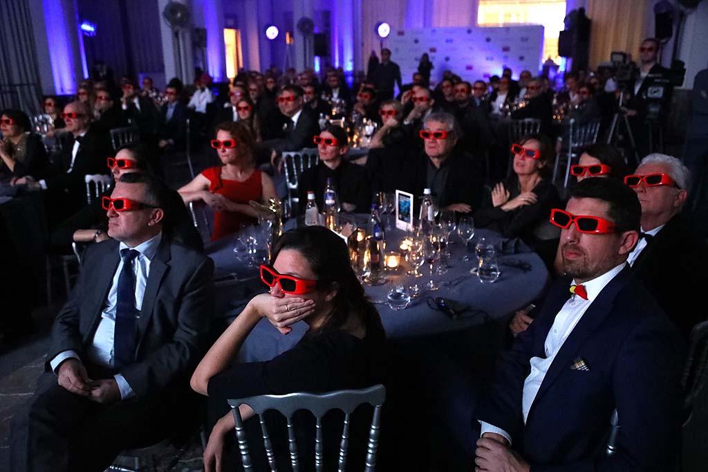 All watching with 3D glasses